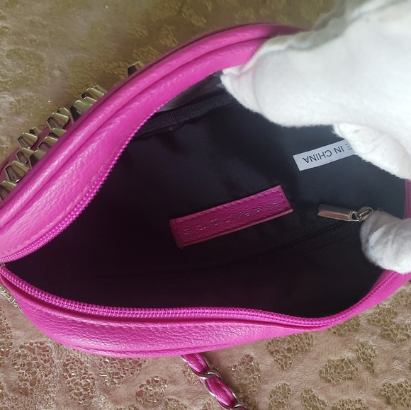 RAMPAGE | Small Pink Studded Bag - Picture 12 of 16